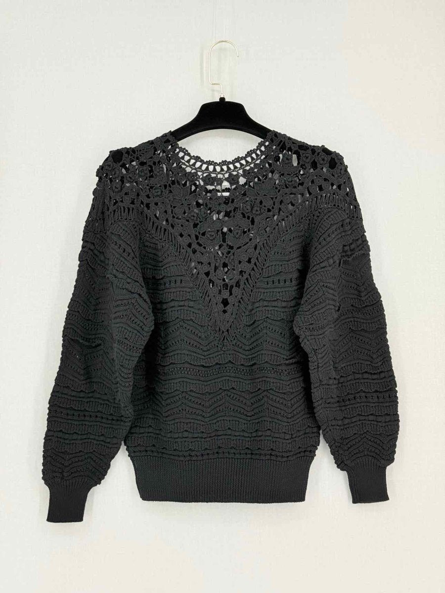 Pre - loved ISABEL MARANT Black Size US 2 Sweater at Reems Closet