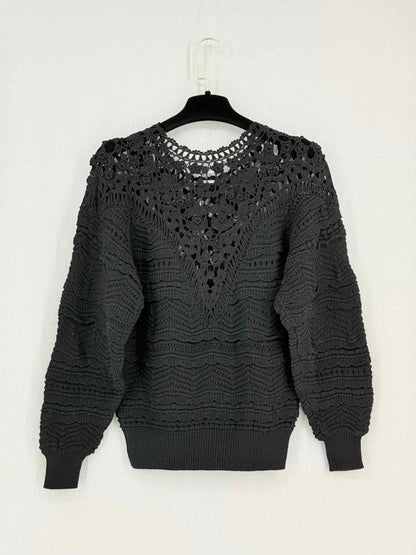 Pre - loved ISABEL MARANT Black Size US 2 Sweater at Reems Closet
