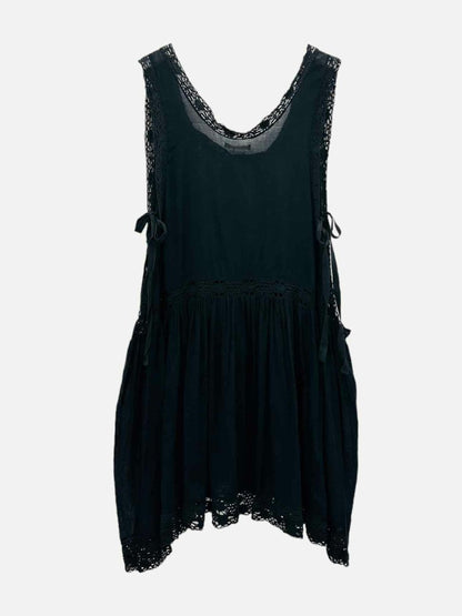 Pre - loved ISABEL MARANT Black Size US 8 Knee Length Dress at Reems Closet