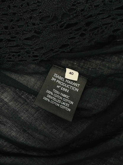 Pre - loved ISABEL MARANT Black Size US 8 Knee Length Dress at Reems Closet