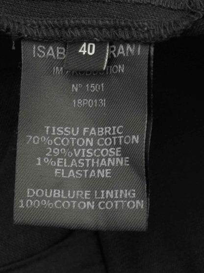 Pre - loved ISABEL MARANT Black Size US 8 Pants at Reems Closet