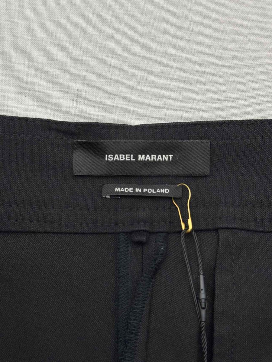 Pre - loved ISABEL MARANT Black Size US 8 Pants at Reems Closet