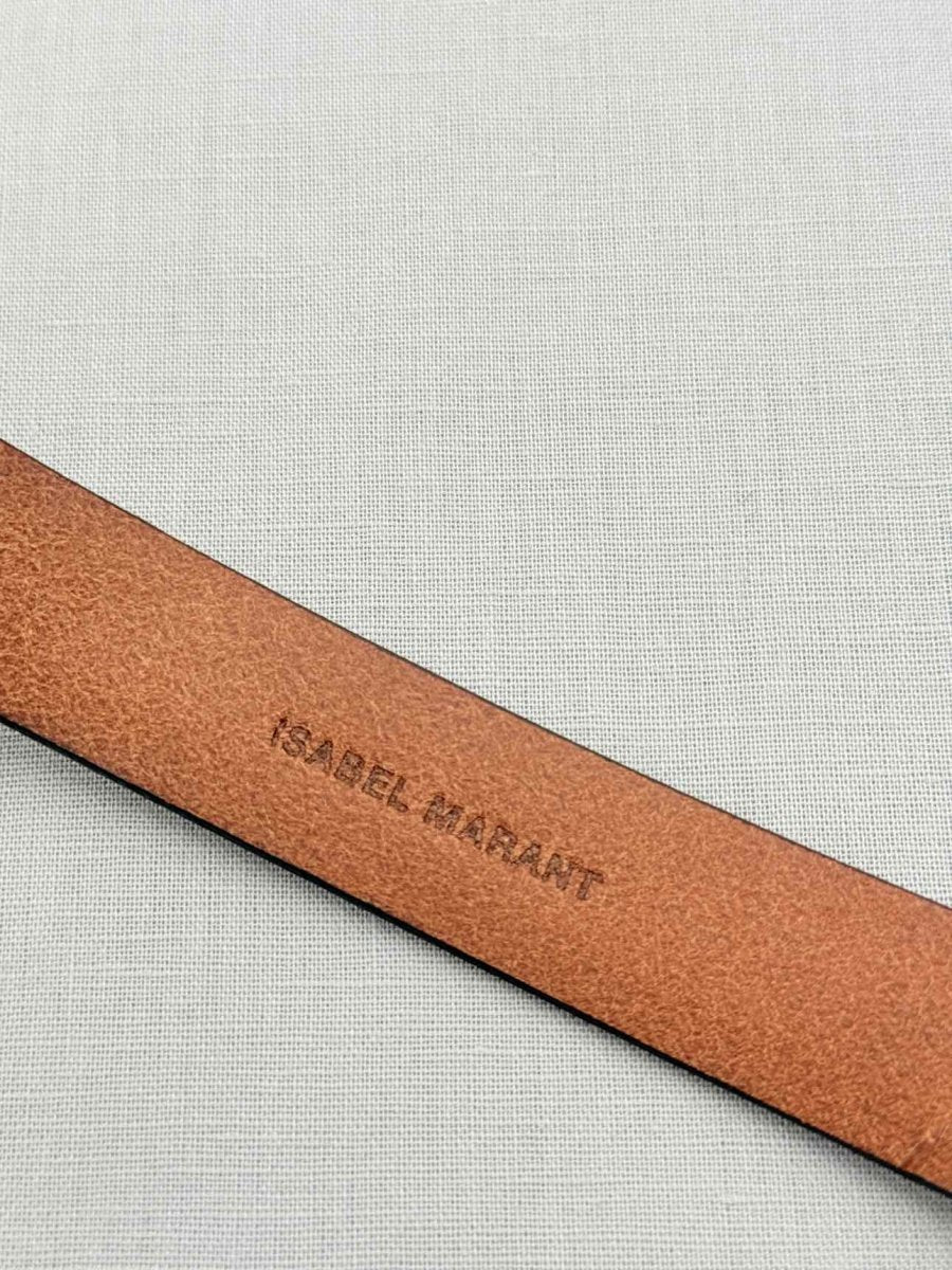 Pre - loved ISABEL MARANT Brown Belt at Reems Closet