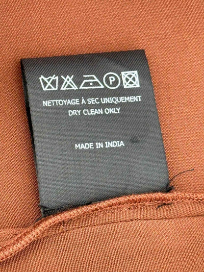 Pre - loved ISABEL MARANT Brown Embroidered Size US 4 Top at Reems Closet