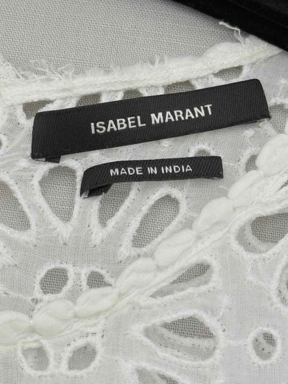 Pre - loved ISABEL MARANT Cropped White Size US 2 Top at Reems Closet