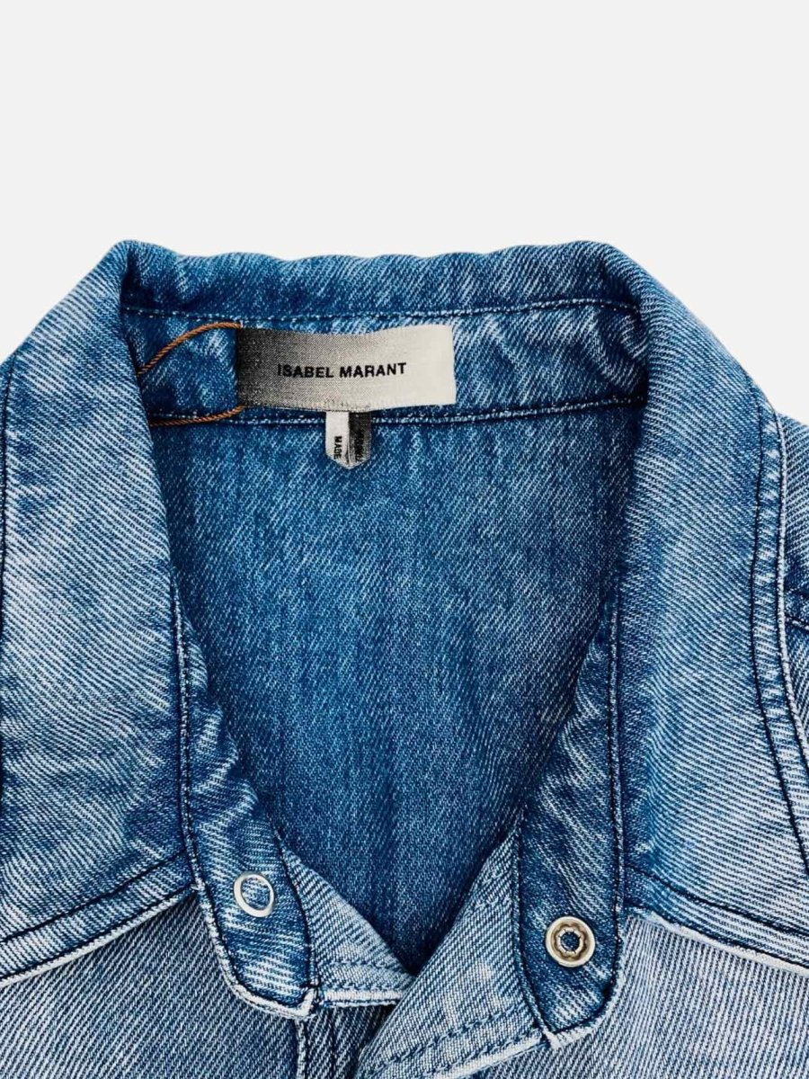 Pre - loved ISABEL MARANT Denim Jacket at Reems Closet