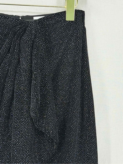 Pre - loved ISABEL MARANT ETOILE Alyssa Black Size US 6 Midi Skirt at Reems Closet