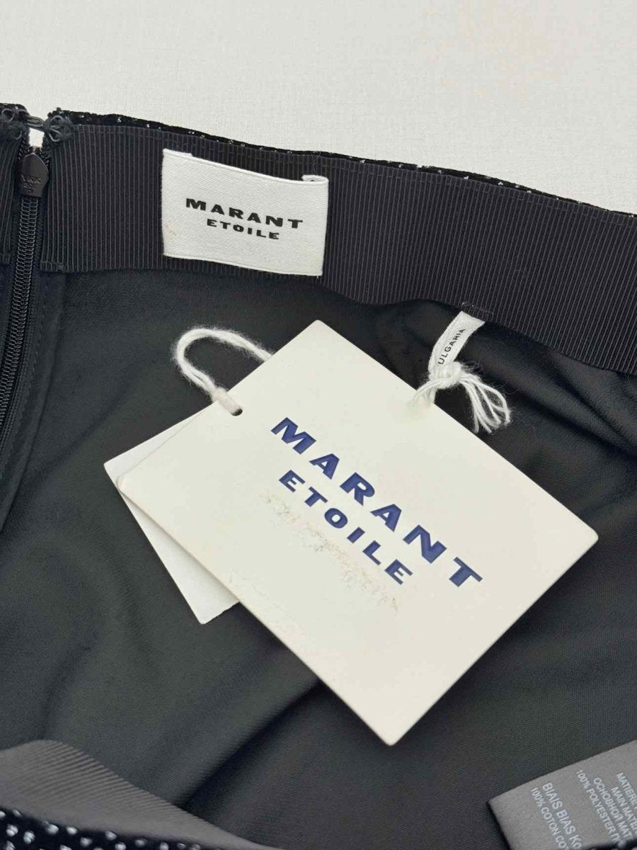 Pre - loved ISABEL MARANT ETOILE Alyssa Black Size US 6 Midi Skirt at Reems Closet