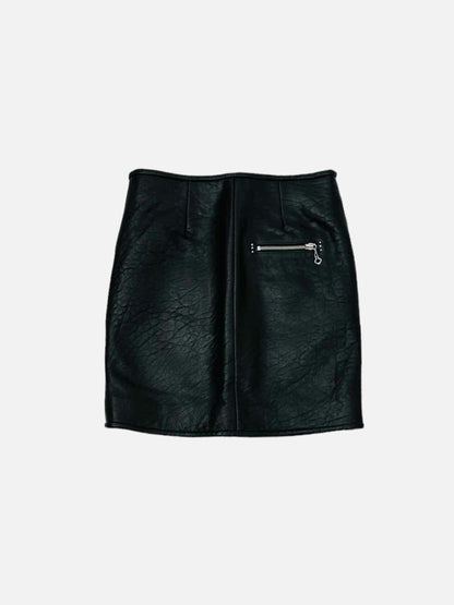 Pre - loved ISABEL MARANT ETOILE Black Size US 2 Mini Skirt at Reems Closet