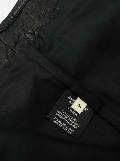 Pre - loved ISABEL MARANT ETOILE Black Size US 2 Mini Skirt at Reems Closet