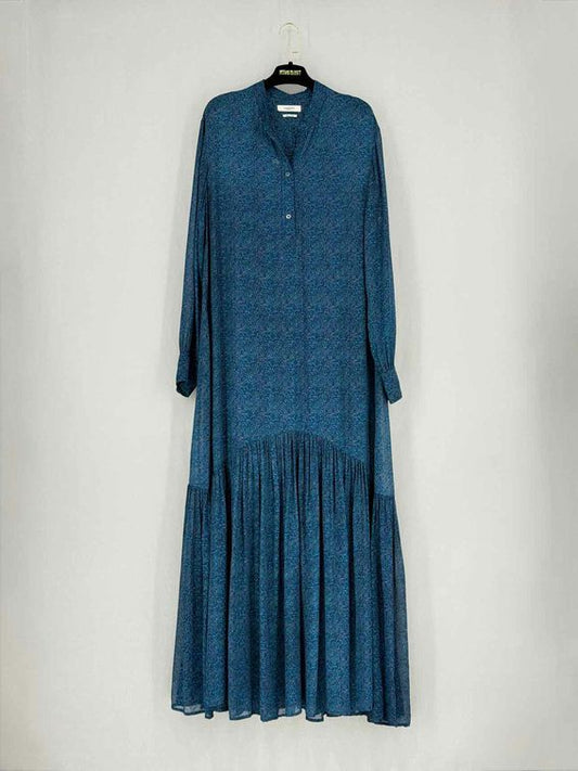 Pre - loved ISABEL MARANT ETOILE Blue Size US 2 Long Dress at Reems Closet