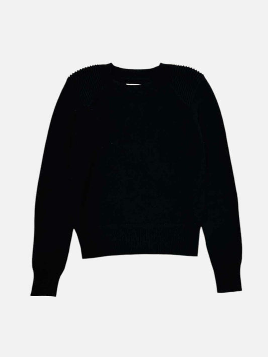 Pre - loved ISABEL MARANT ETOILE Classic Black Jumper at Reems Closet