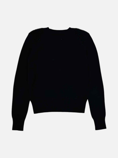 Pre - loved ISABEL MARANT ETOILE Classic Black Jumper at Reems Closet