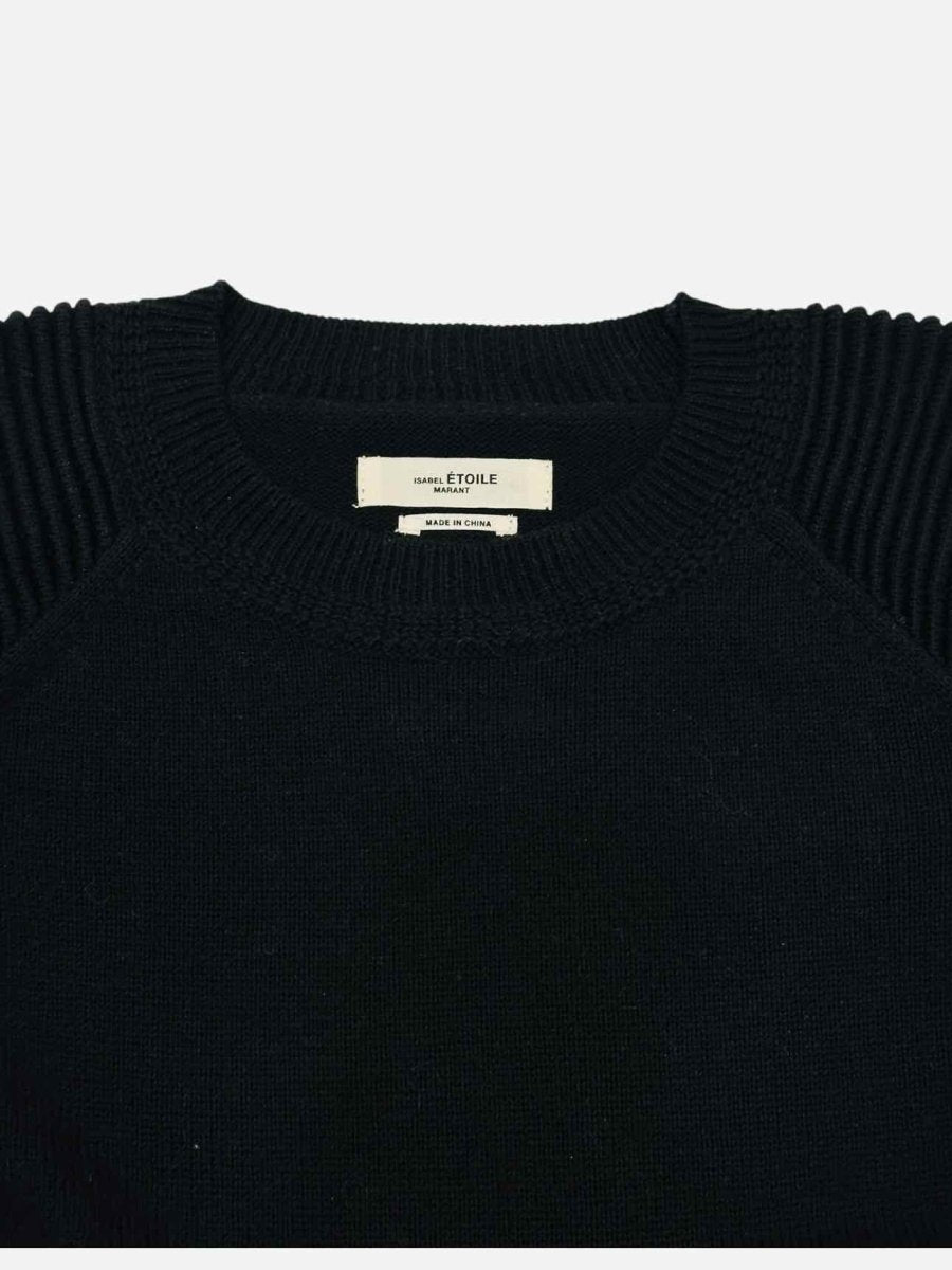 Pre - loved ISABEL MARANT ETOILE Classic Black Jumper at Reems Closet