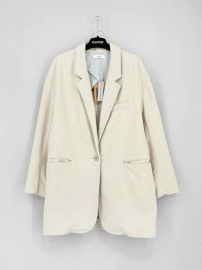 Pre-loved ISABEL MARANT ETOILE Cream Size US 4 Jacket at Reems Closet