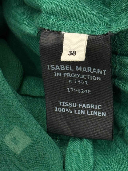 Pre - loved ISABEL MARANT ETOILE Green Size US 6 Midi Dress at Reems Closet