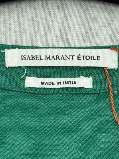Pre - loved ISABEL MARANT ETOILE Green Size US 6 Midi Dress at Reems Closet