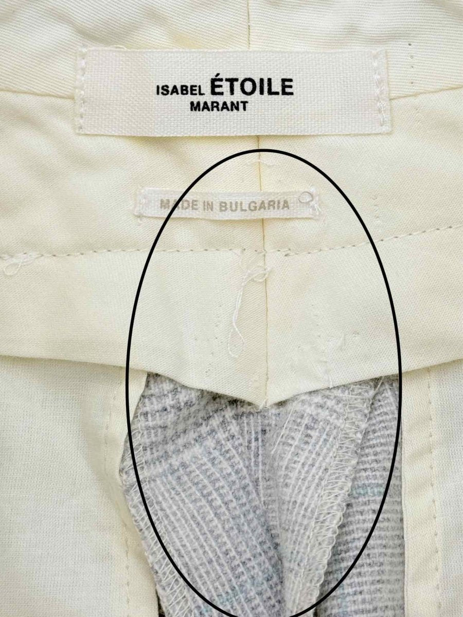 Pre - loved ISABEL MARANT ETOILE Grey Multicolor Size US 0 Pants at Reems Closet