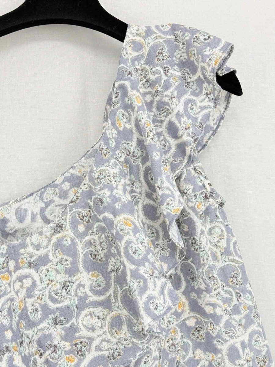 Pre - loved ISABEL MARANT ETOILE Grey Multicolor Size US 4 Top at Reems Closet