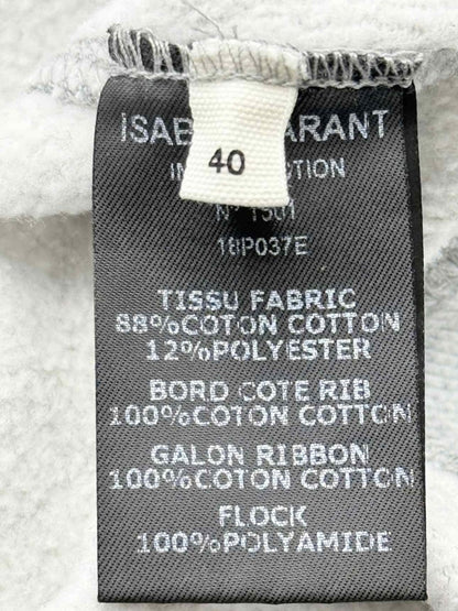 Pre - loved ISABEL MARANT ETOILE Grey Size US 4 Sweatshirt at Reems Closet