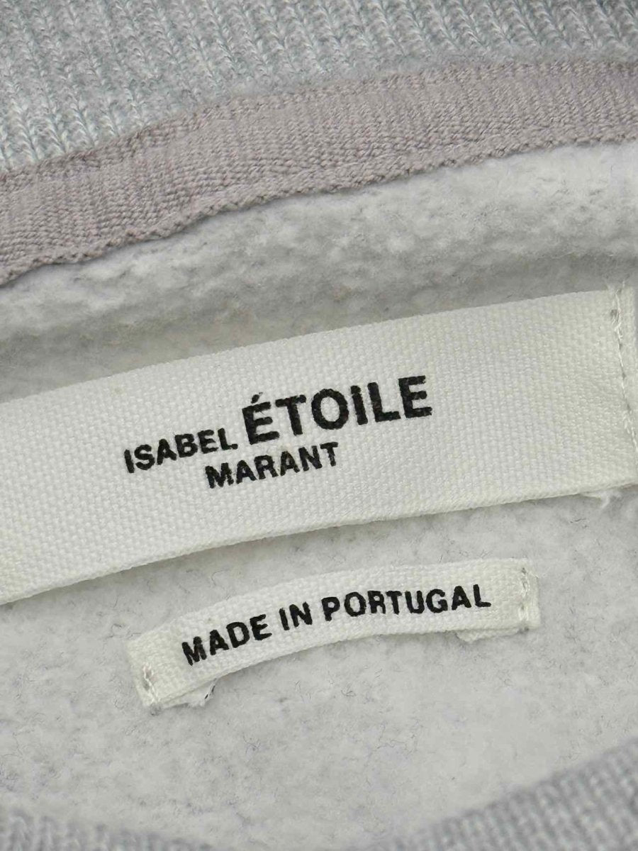 Pre - loved ISABEL MARANT ETOILE Grey Size US 4 Sweatshirt at Reems Closet