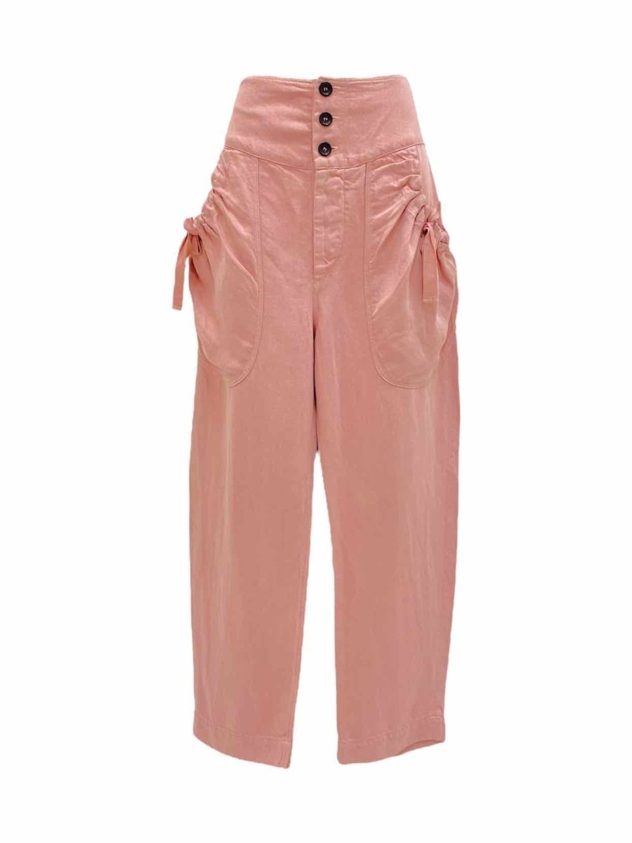 Pre - loved ISABEL MARANT ETOILE Pale Pink Top & Pants Outfit at Reems Closet