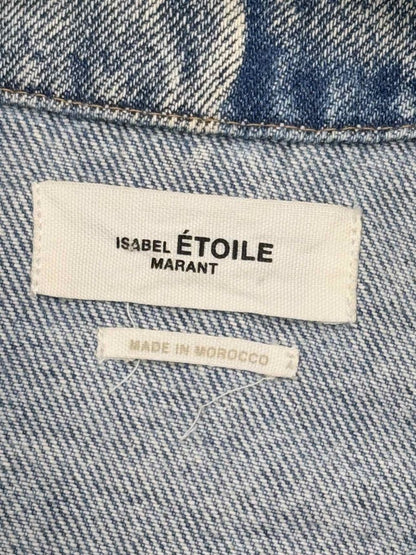 Pre-loved ISABEL MARANT ETOILE Tadia Blue Size US 8 Jacket at Reems Closet
