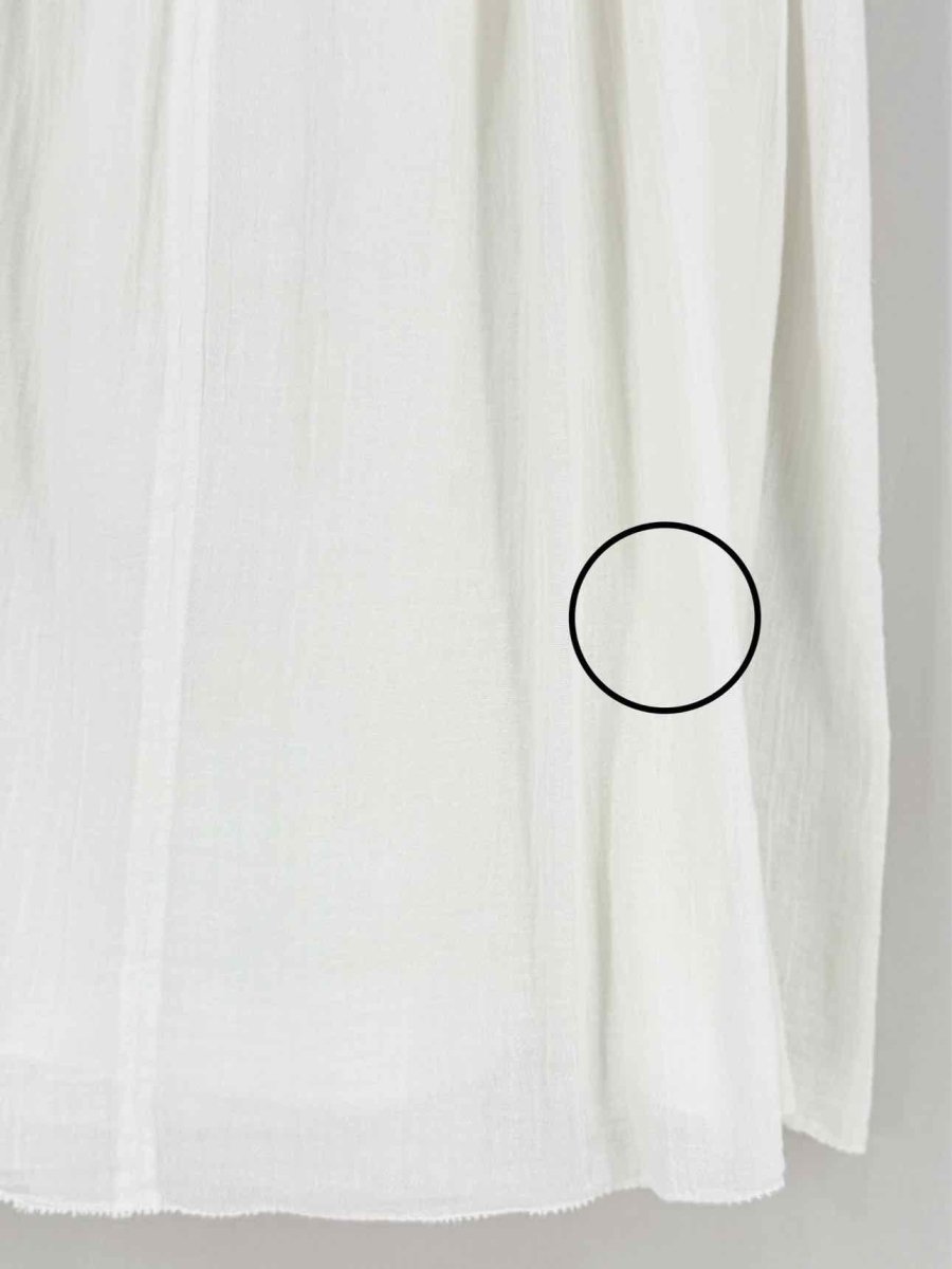 Pre - loved ISABEL MARANT ETOILE White Size US 2 Midi Skirt at Reems Closet