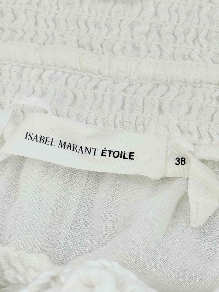 Pre - loved ISABEL MARANT ETOILE White Size US 2 Midi Skirt at Reems Closet