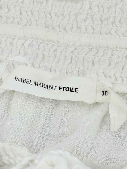 Pre - loved ISABEL MARANT ETOILE White Size US 2 Midi Skirt at Reems Closet