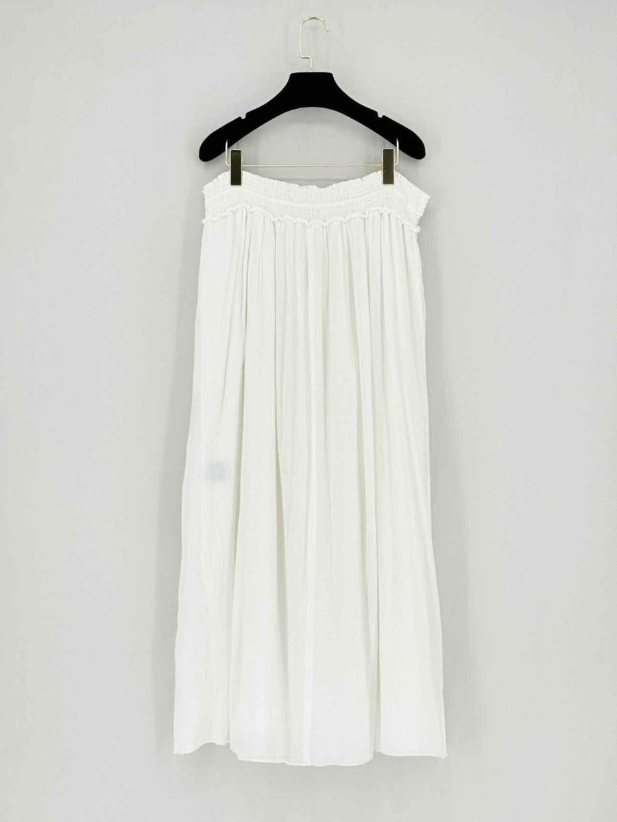 Pre - loved ISABEL MARANT ETOILE White Size US 2 Midi Skirt at Reems Closet