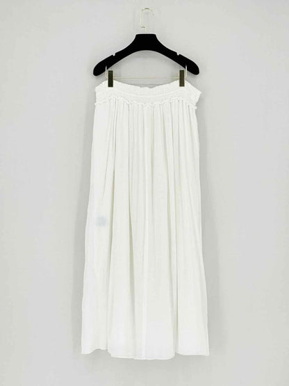 Pre - loved ISABEL MARANT ETOILE White Size US 2 Midi Skirt at Reems Closet