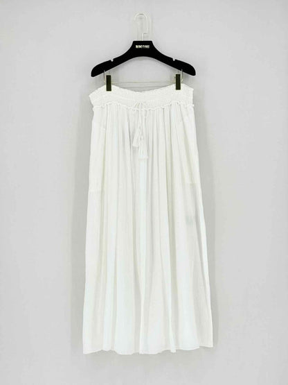 Pre - loved ISABEL MARANT ETOILE White Size US 2 Midi Skirt at Reems Closet