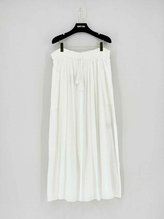 Pre - loved ISABEL MARANT ETOILE White Size US 2 Midi Skirt at Reems Closet