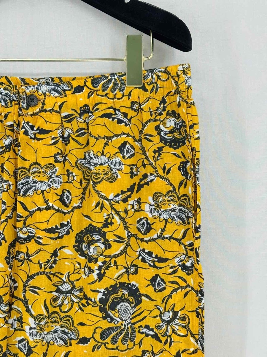 Pre - loved ISABEL MARANT ETOILE Yellow & Black Size US 2 Pants at Reems Closet