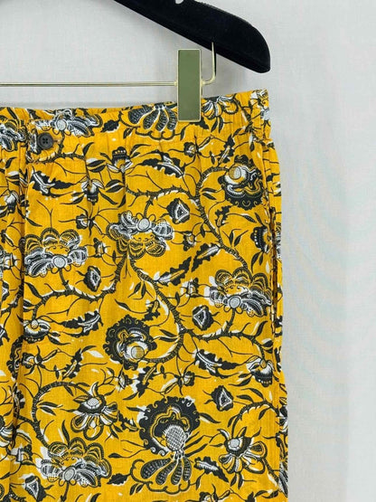 Pre - loved ISABEL MARANT ETOILE Yellow & Black Size US 2 Pants at Reems Closet
