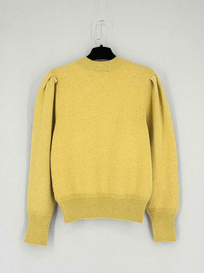 Pre - loved ISABEL MARANT ETOILE Yellow Size US 2 Jumper at Reems Closet