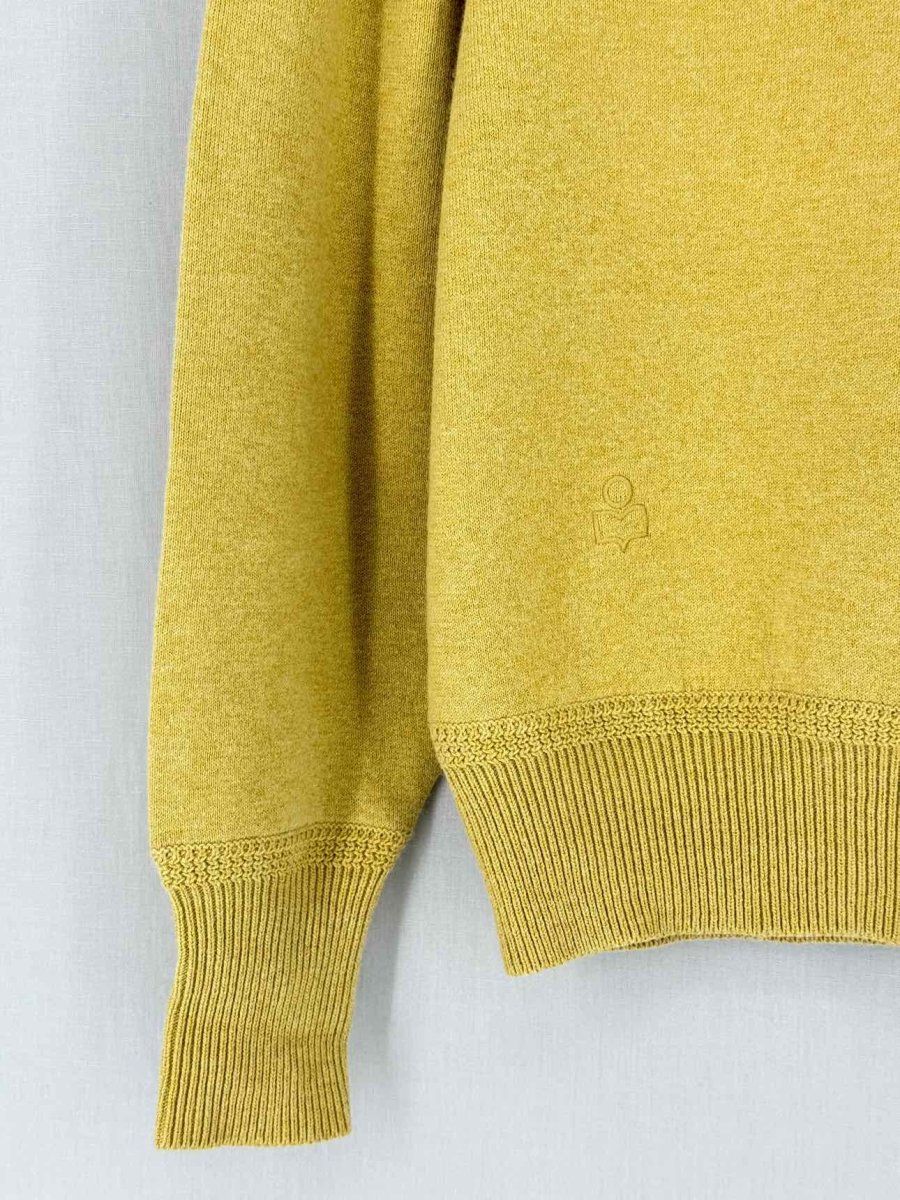 Pre - loved ISABEL MARANT ETOILE Yellow Size US 2 Jumper at Reems Closet