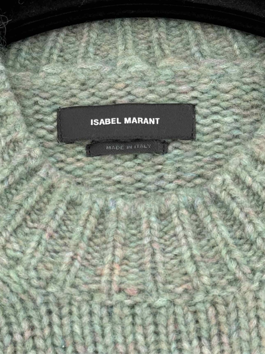 Pre - loved ISABEL MARANT Green Size US 6 Jumper at Reems Closet