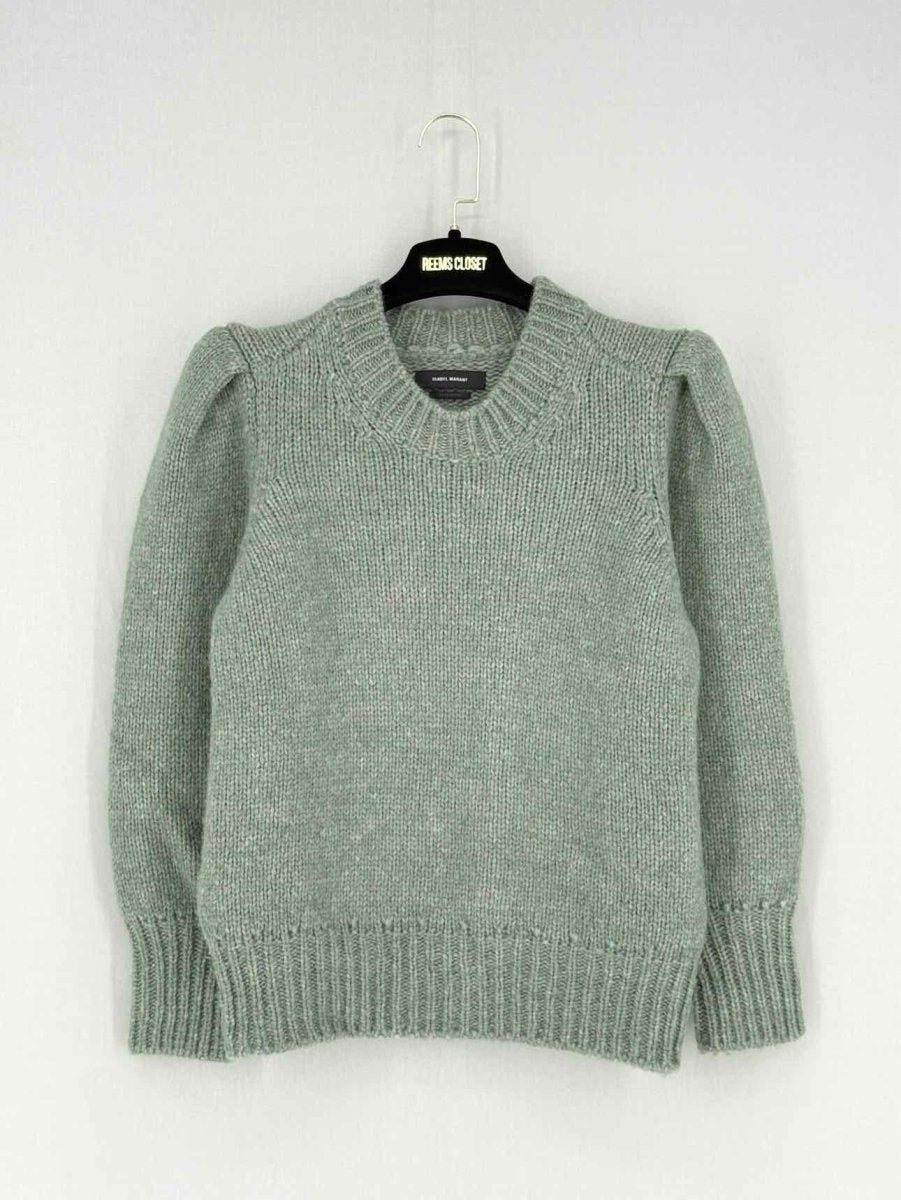 Pre - loved ISABEL MARANT Green Size US 6 Jumper at Reems Closet