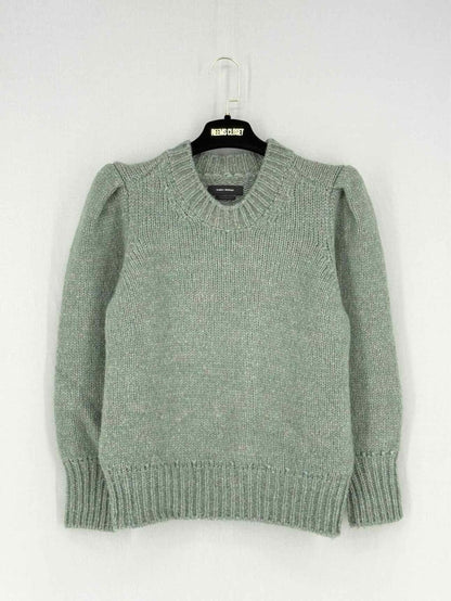 Pre - loved ISABEL MARANT Green Size US 6 Jumper at Reems Closet