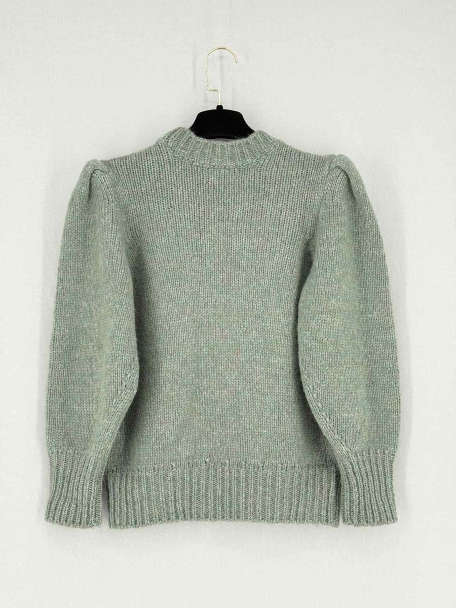 Pre - loved ISABEL MARANT Green Size US 6 Jumper at Reems Closet