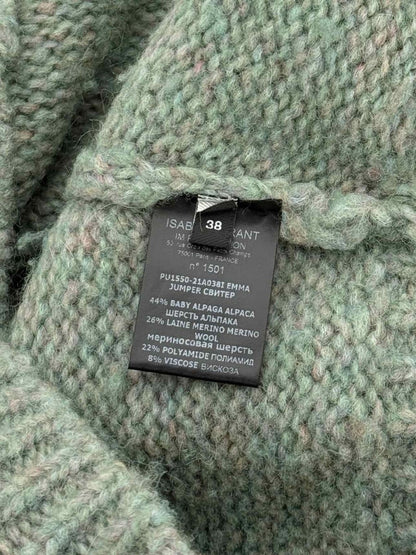 Pre - loved ISABEL MARANT Green Size US 6 Jumper at Reems Closet