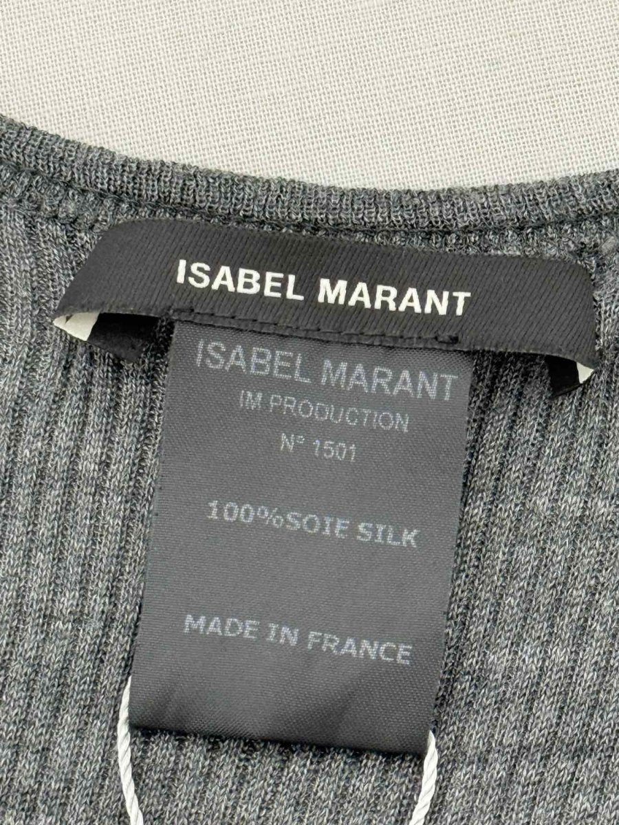 Pre - loved ISABEL MARANT Grey Size Small Tank Top at Reems Closet