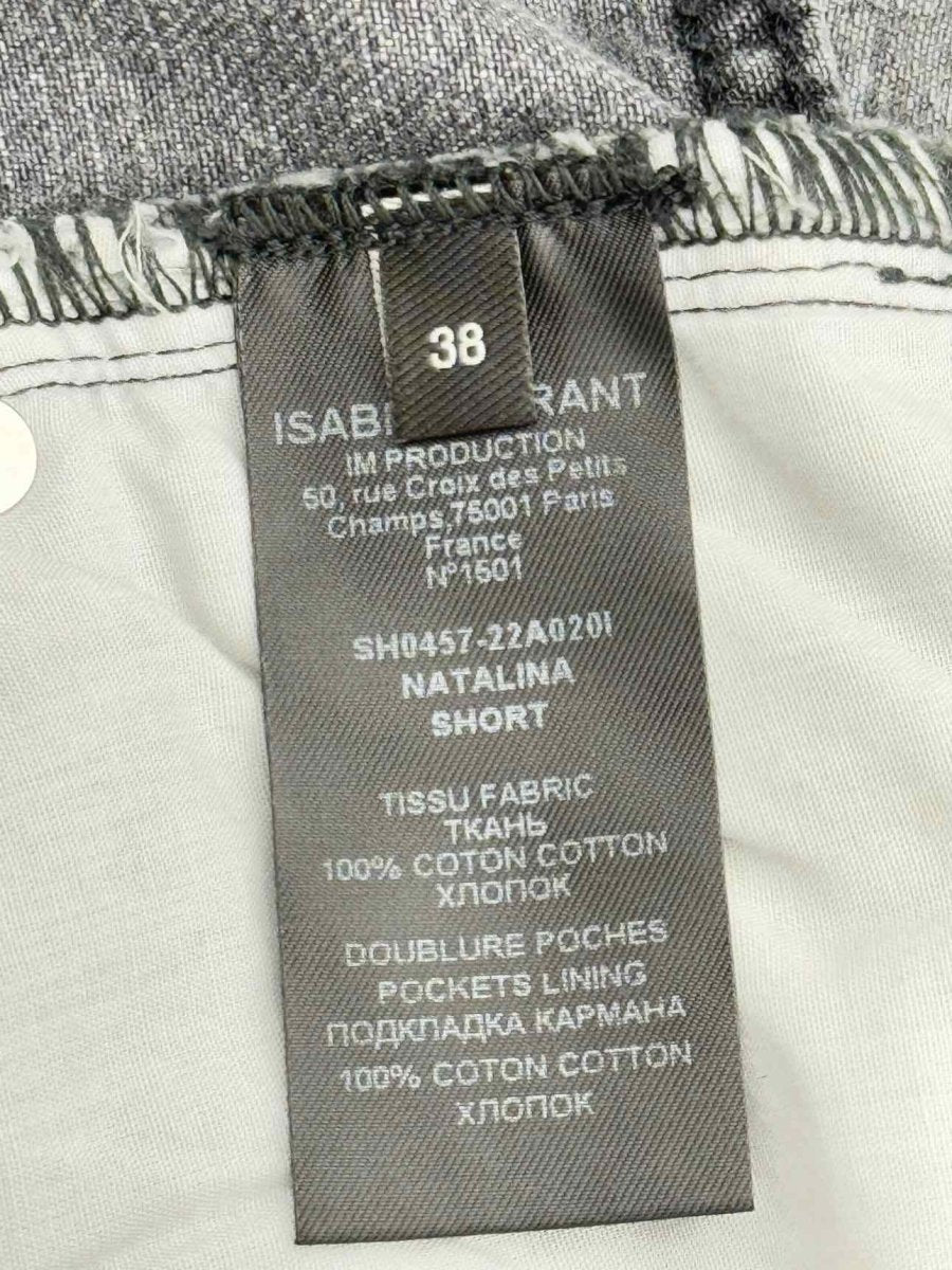 Pre - loved ISABEL MARANT Grey Size US 2 Shorts at Reems Closet