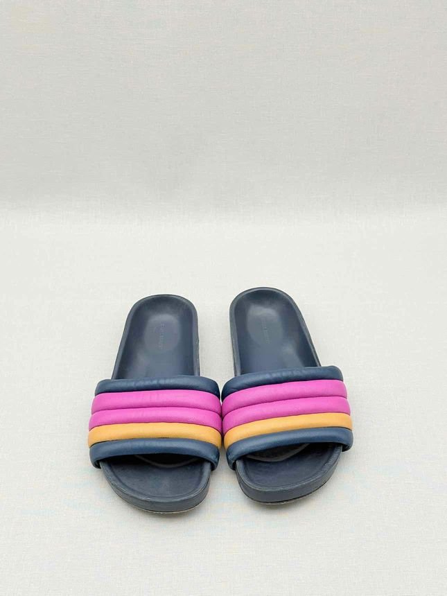 Pre - loved ISABEL MARANT Hellea Blue Multicolor Size EU 36 Slides at Reems Closet