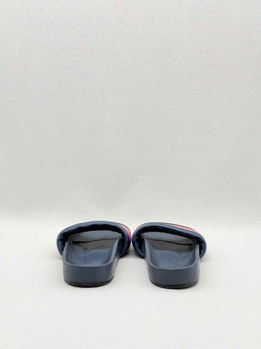 Pre - loved ISABEL MARANT Hellea Blue Multicolor Size EU 36 Slides at Reems Closet