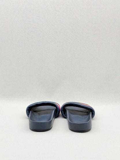 Pre - loved ISABEL MARANT Hellea Blue Multicolor Size EU 36 Slides at Reems Closet