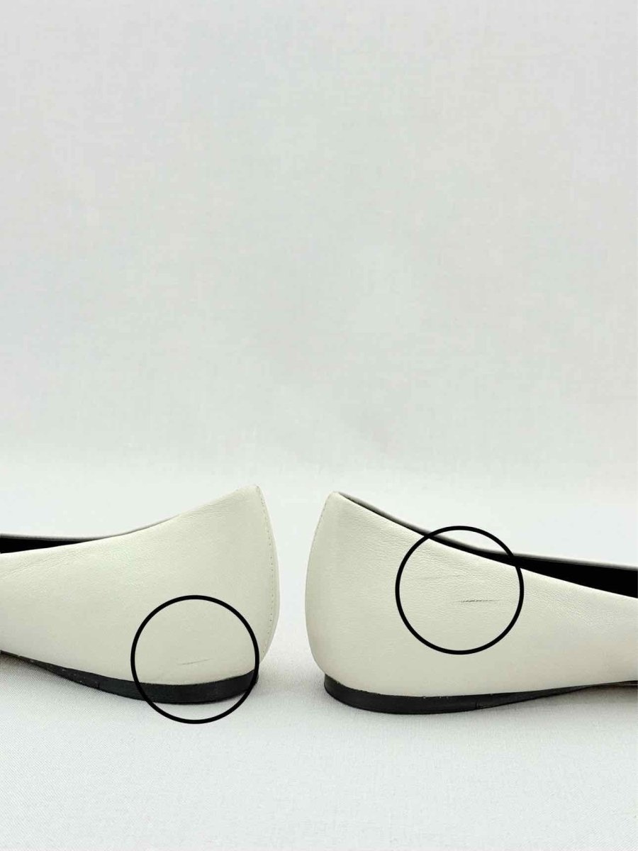 Pre - loved ISABEL MARANT Laagly Off - white Size EU 39 Ballerinas at Reems Closet