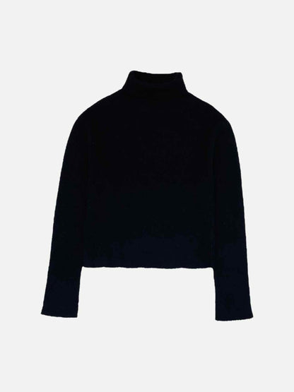 Pre - loved ISABEL MARANT Polo Neck Black Jumper at Reems Closet